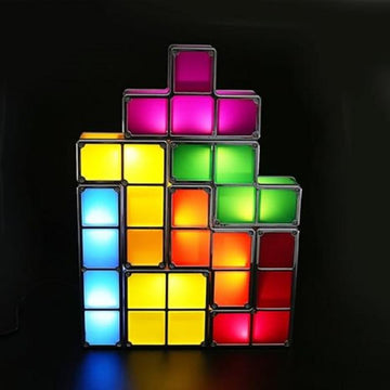 LED light-emitting Tetris lights